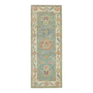 Turkish Oushak Runner Rug 2'3" x 5'11" #17231 For Sale