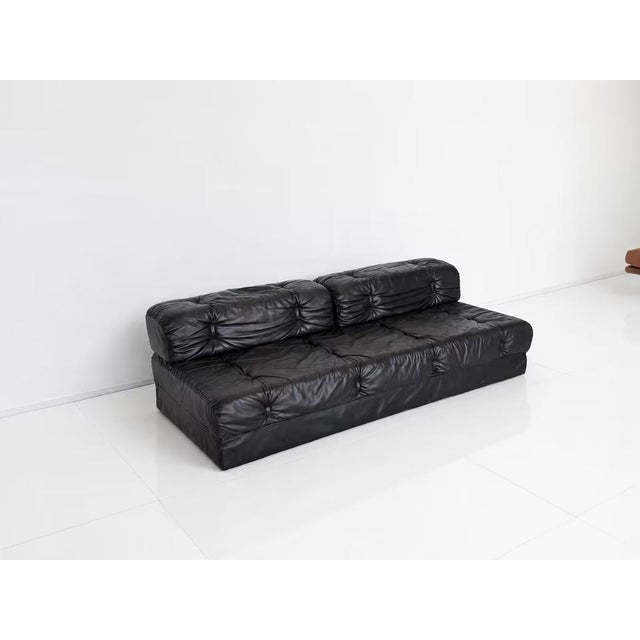Animal Skin Black Atrium Daybed by Wittmann For Sale - Image 7 of 18