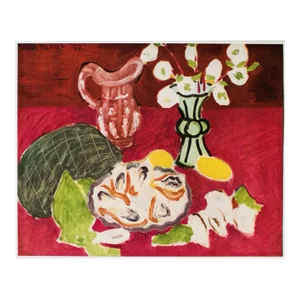 1946 After Matisse "Christmas Roses and Oysters", First Edition Period Parisian Lithograph