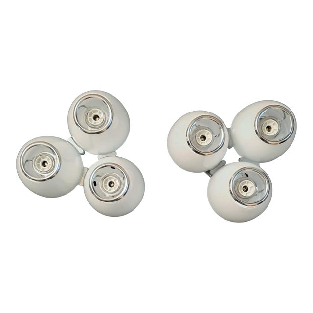 20th Century "Deltakalias" Sconces by Artemide, a Pair For Sale