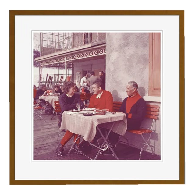Toni Frissell, Apres Ski Time, C Print, Framed For Sale