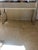 1980s Modern Polished Steel and White Glass Console For Sale In Phoenix - Image 6 of 10