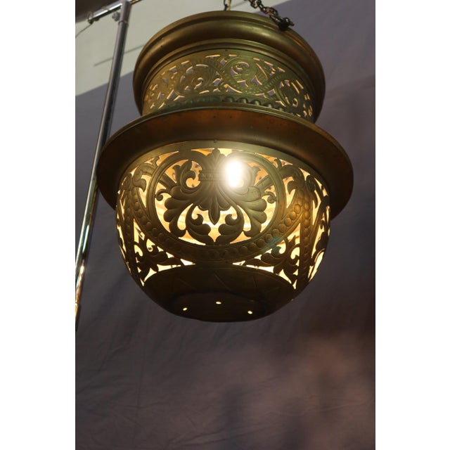 Large Bronze Lanterns, 19th Century, Set of 2 For Sale - Image 10 of 14