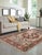 8x10 Sophisticated Radiant Ivory Floral Medallion Hand Knotted Wool Carpet Rug For Sale - Image 4 of 9