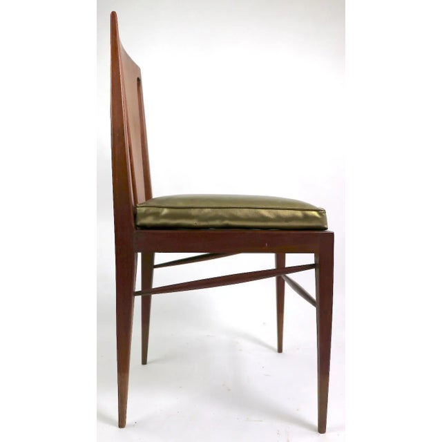 Mid 20th Century Set of Four Mid Century Dining Chairs Attributed to Harvey Probber For Sale - Image 5 of 13