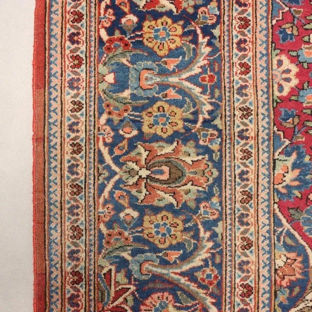 Textile Keshan Dabir Rug in Wool For Sale - Image 7 of 9