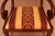 Brown Burr Walnut Marquetry Dining Table and Chairs, 1990s, Set of 19 For Sale - Image 8 of 18