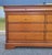 1990s Vintage Grange Louis Philippe Solid Cherry Eight-Drawer Dresser For Sale - Image 5 of 13