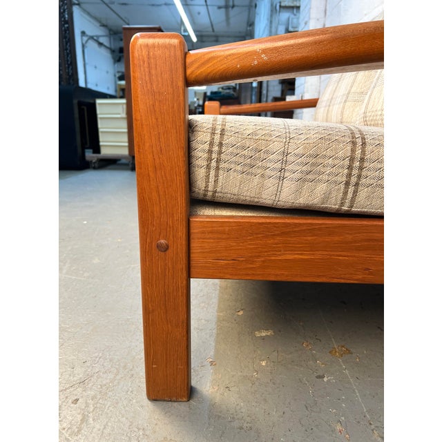 Mid 20th Century Danish Teak Mid-Century Modern Sofa For Sale - Image 14 of 18