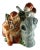 1950s Sierra Vista Davy Crockett Cookie Jar Raccoon King of the Wild Frontier For Sale