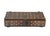 Brown Spanish Colonial Inlaid Travel Desk, Wood and Iron, 17th Century For Sale - Image 8 of 15