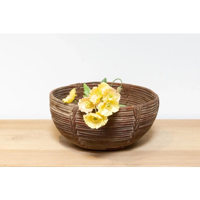 Vintage Farmhouse Wicker Basket For Sale In Los Angeles - Image 6 of 6