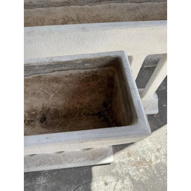 1960s Mid-Century Modern Concrete Planter, 1960s For Sale - Image 5 of 16