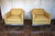 Striking pair of large T-back lounge chairs in the Milo Baughman style, circa 1970s. ( they have no label or maker’s...