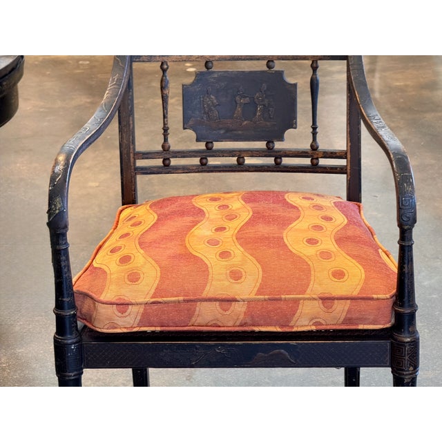 19th Century 19th Century Regency Arm Chair For Sale - Image 5 of 17