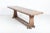 Large English Oak Trestle Table For Sale - Image 4 of 18