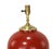 Chinese Red-Glazed Ceramic Table Lamps - Pair For Sale In New York - Image 6 of 9
