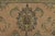 Tabriz Rug 9’3” X 9’2” Pink Wool Vintage Distressed Hand-Knotted Carpet For Sale - Image 9 of 15