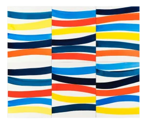 Kim Uchiyama "Waterway I", Painting
