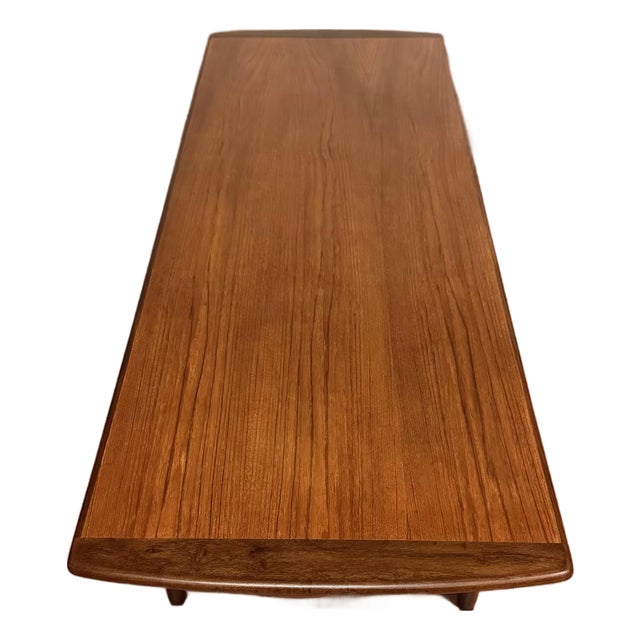 Vintage rectangular coffee table from the Brasilia collection by G-Plan, made in the U.K. in the late 1950s. It features a...