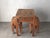 Rustic European Antique Craftsman Made Wabi Sabi High Table and Stools For Sale - Image 3 of 8