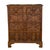 Early 19th Century English George III Period 1800s Oak Two Part Geometric Front Five Drawer Chest For Sale - Image 5 of 12
