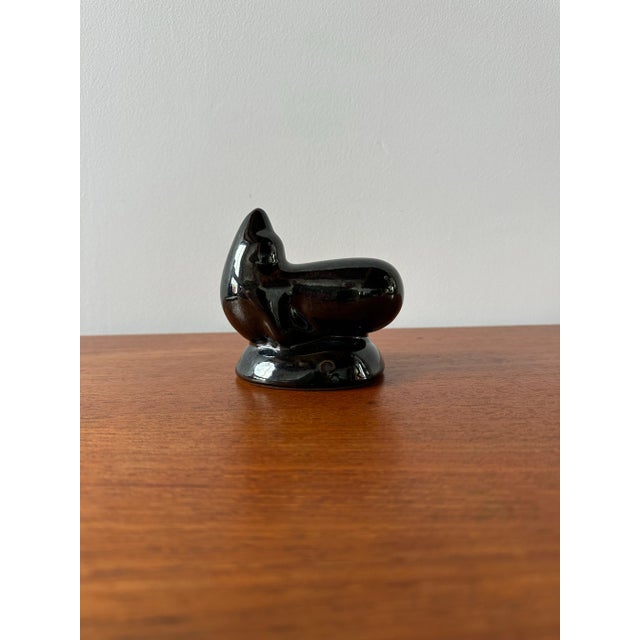 Edith Heath 1980s Heath Ceramics Sausalito Sea Lion Figurine For Sale - Image 4 of 8
