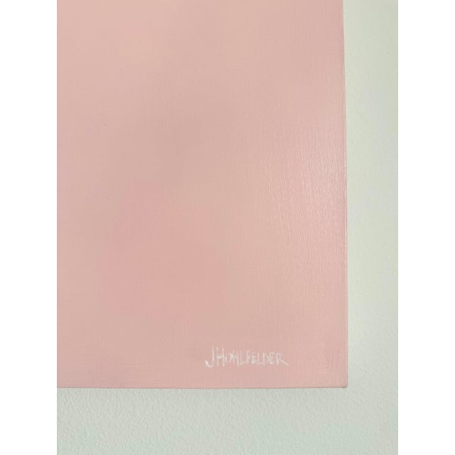 Textile "Flamingo Sky", Modern Oil Painting by Jennifer Hohlfelder For Sale - Image 7 of 10