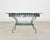 Traditional o.w. Lee American Regency Style Wrought Iron and Glass Scrolled Garden Table For Sale - Image 3 of 18
