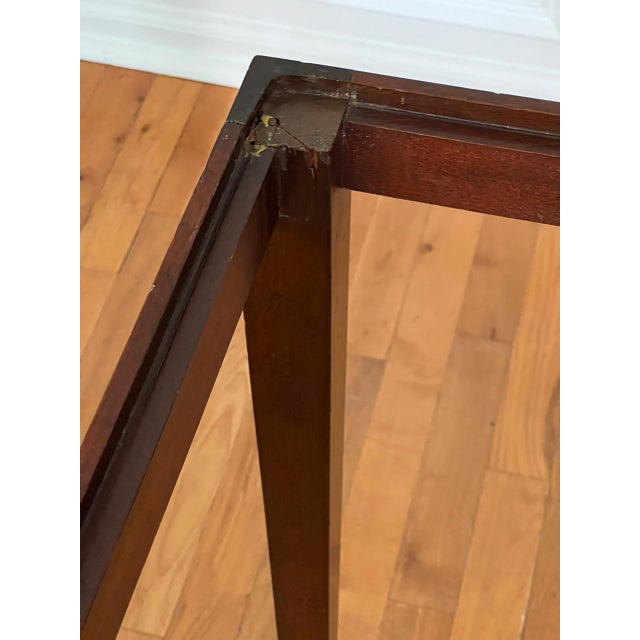 19th Century English Mahogany Butler Serving Tray on Stand For Sale - Image 12 of 17