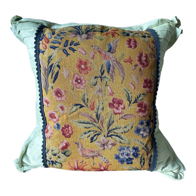 Antique Fabric Pillow For Sale