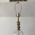 1980s Brass and Crystal Lamp by Safran and Glucksman For Sale - Image 10 of 11