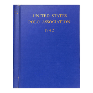United States Polo Association 1942 Yearbook
