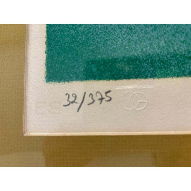 1970s Guy Charon Tulipes a Paris Lithograph 32/375 - Framed For Sale - Image 4 of 7