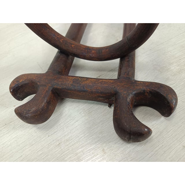 Brown Wall-Mounted Coat Rack from Thonet, 1890s For Sale - Image 8 of 16