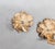 Metal Vintage Signed Boucher Goldtone Faux-Sapphire Flower Clip Earrings- 2 Pieces For Sale - Image 7 of 7