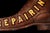 Vintage Double-Sided Boot Form "Repairing" Illuminated Trade Sign For Sale - Image 14 of 15