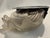 Metal 1980s Palm Beach Regency René Lalique Art Deco Style Frosted Glass Clamshell Sconce - For Sale - Image 7 of 11