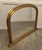 Victorian Arched Dark Gold Over Mantle Mirror, 1960s For Sale - Image 3 of 6