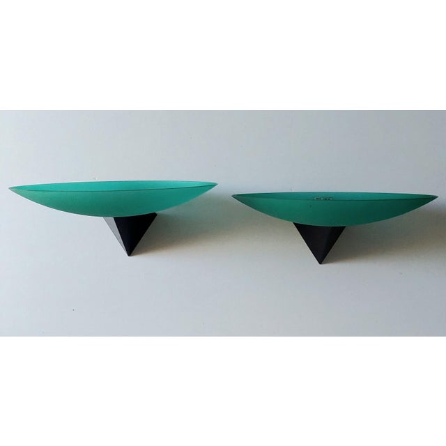 Glass Murano Glass Due Wall Lights by Carlo Nason, 1990s, Set of 2 For Sale - Image 7 of 16