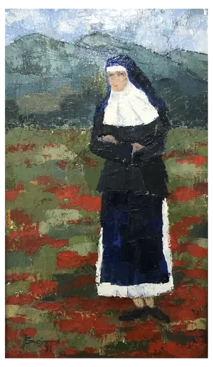 Jean-Jacques Boimond, Chèpre Soeur, 1991, Oil on Canvas, Framed
