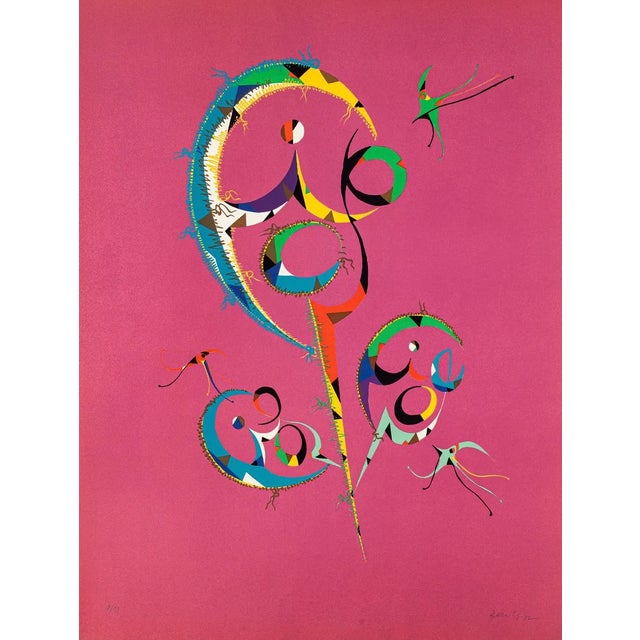 Composition - Original Lithograph by Raphael Alberti - 1972 1972 For Sale