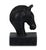 Majestic and timeless, this sculpted horse recalls the noble fragments of ancient equestrian monuments. Hand-carved from...