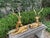 1960s Pair of Hollywood Regency Brass Stags For Sale - Image 9 of 13
