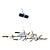 Joost Van Bleiswijk for Moooi Tinkering Led Linear Pendant Light For Sale