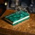 Antique Victorian Malachite Stone Box with Natural Mineral Samples, 1880 For Sale - Image 18 of 18