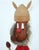 Just in case you need any pillaging and plundering...a 1960's Danish teak viking with birch accents, a felt cape and a fur...