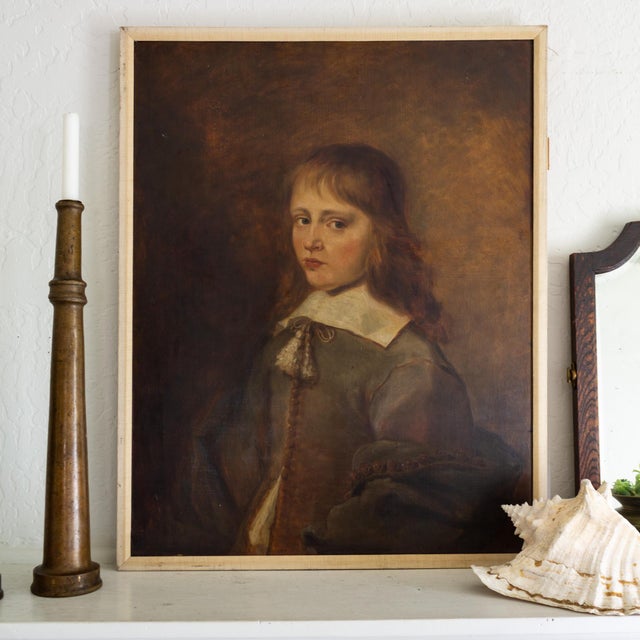 Portrait of a Boy by Anthonie Palamedesz 1630 | Netherlands Master Study Oil Painting For Sale - Image 10 of 12