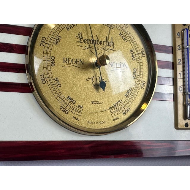 Mid-Century German Weather Station, 1980s For Sale - Image 6 of 11