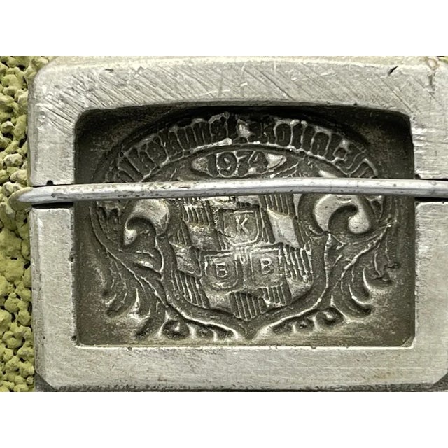 Tin Wall Relief from Volkskunst Rottal Inn, 1970s For Sale - Image 4 of 7